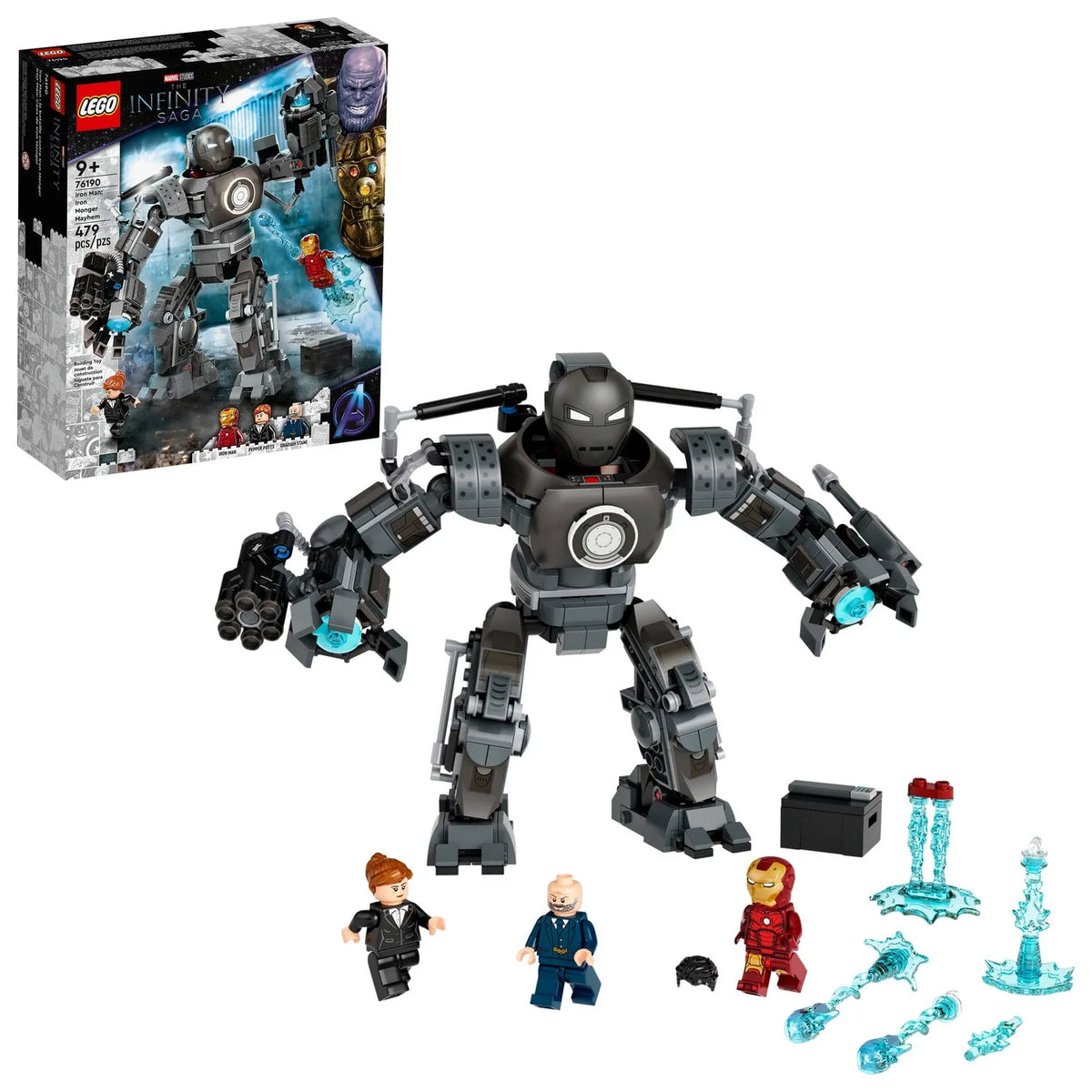 Iron Monger Mayhem 479 Pieces Building Toy P1036