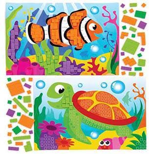 Sealife Mosaic Picture Kits (Pack of 4) A747
