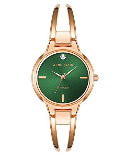 Genuine Diamond Dial Bangle Watch R718059
