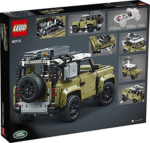 LEGO Technic Land Rover Defender Building Kit (2573 Pieces) D990943
