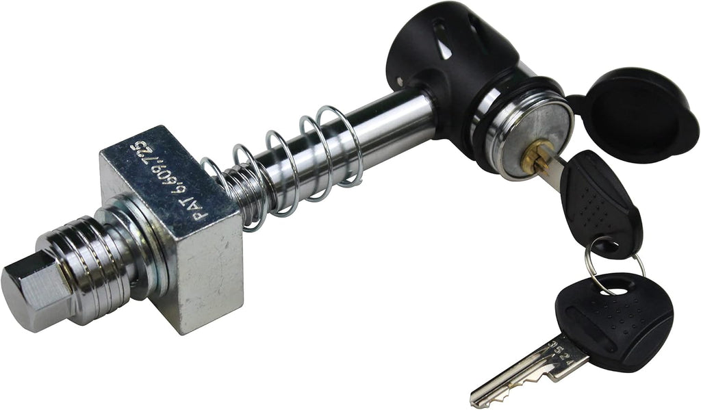Keyless Locking Silent Hitch Pin for 2.5in Hitches Pack of 2 G303632
