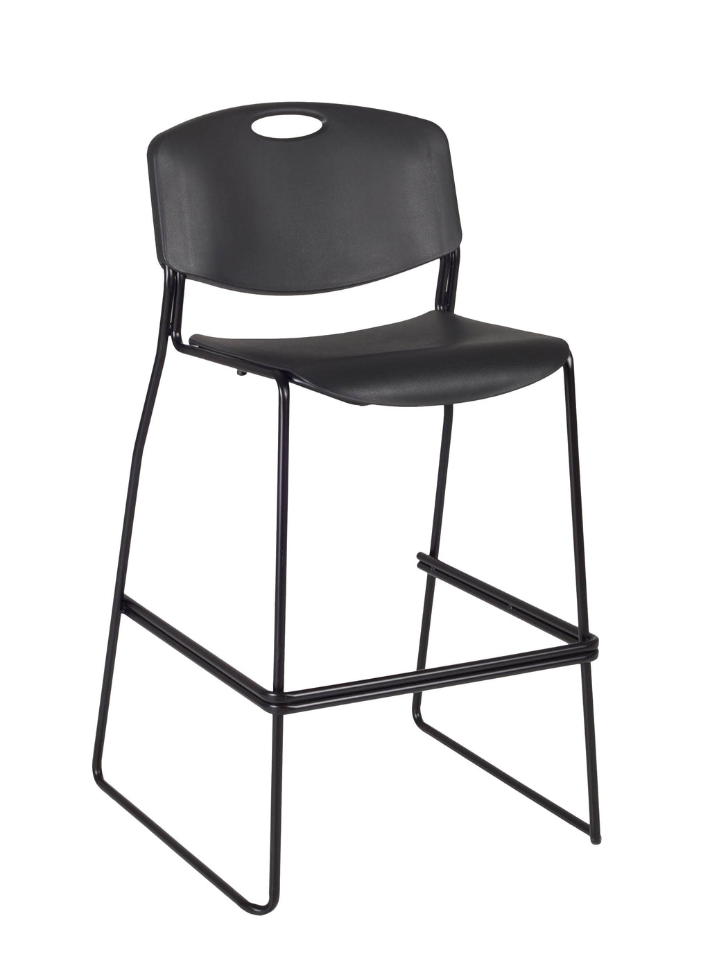 Square Cafe Table with 2 Stack Stools Z670509