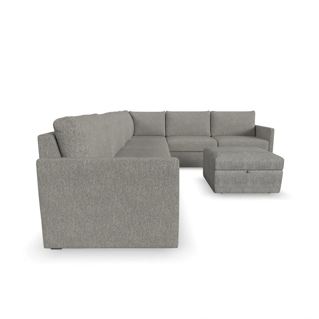 Gray 6 Seat Sectional with Performance Fabric K391521