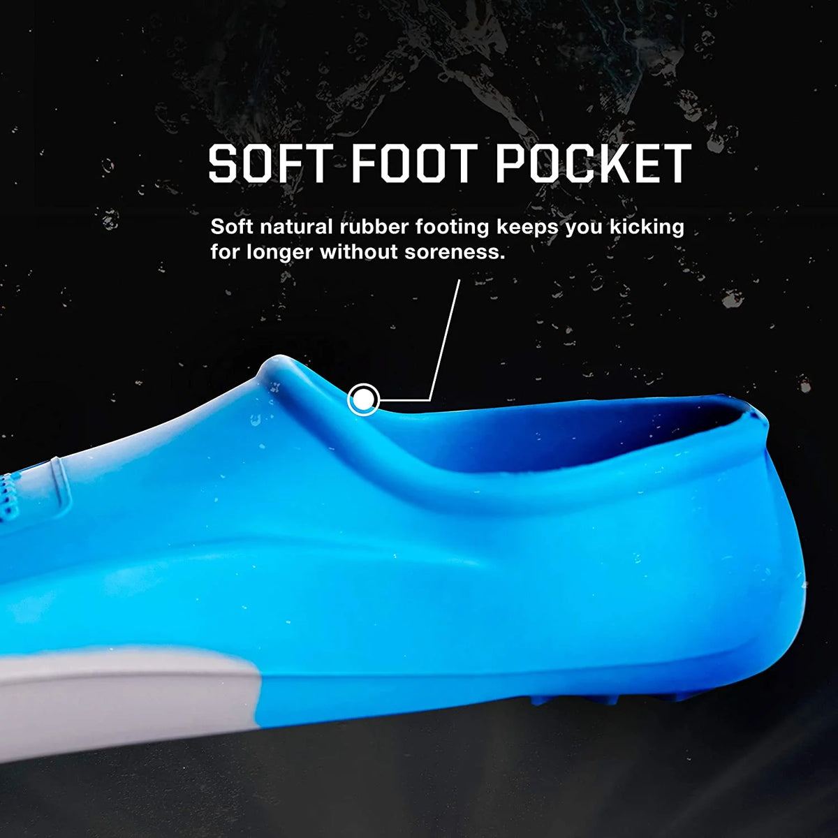 Rubber Swim Fins A612