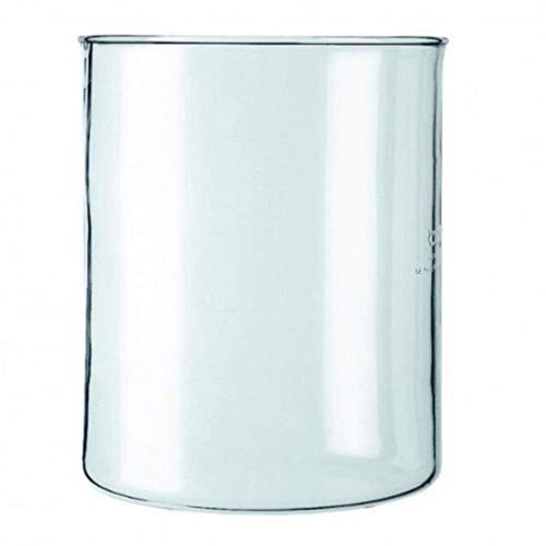 Spare Glass for Bodum French Press Without Spout, 4 Cup, 0.5 L, 17 Oz. D308