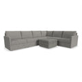 Gray 6 Seat Sectional with Performance Fabric K391521