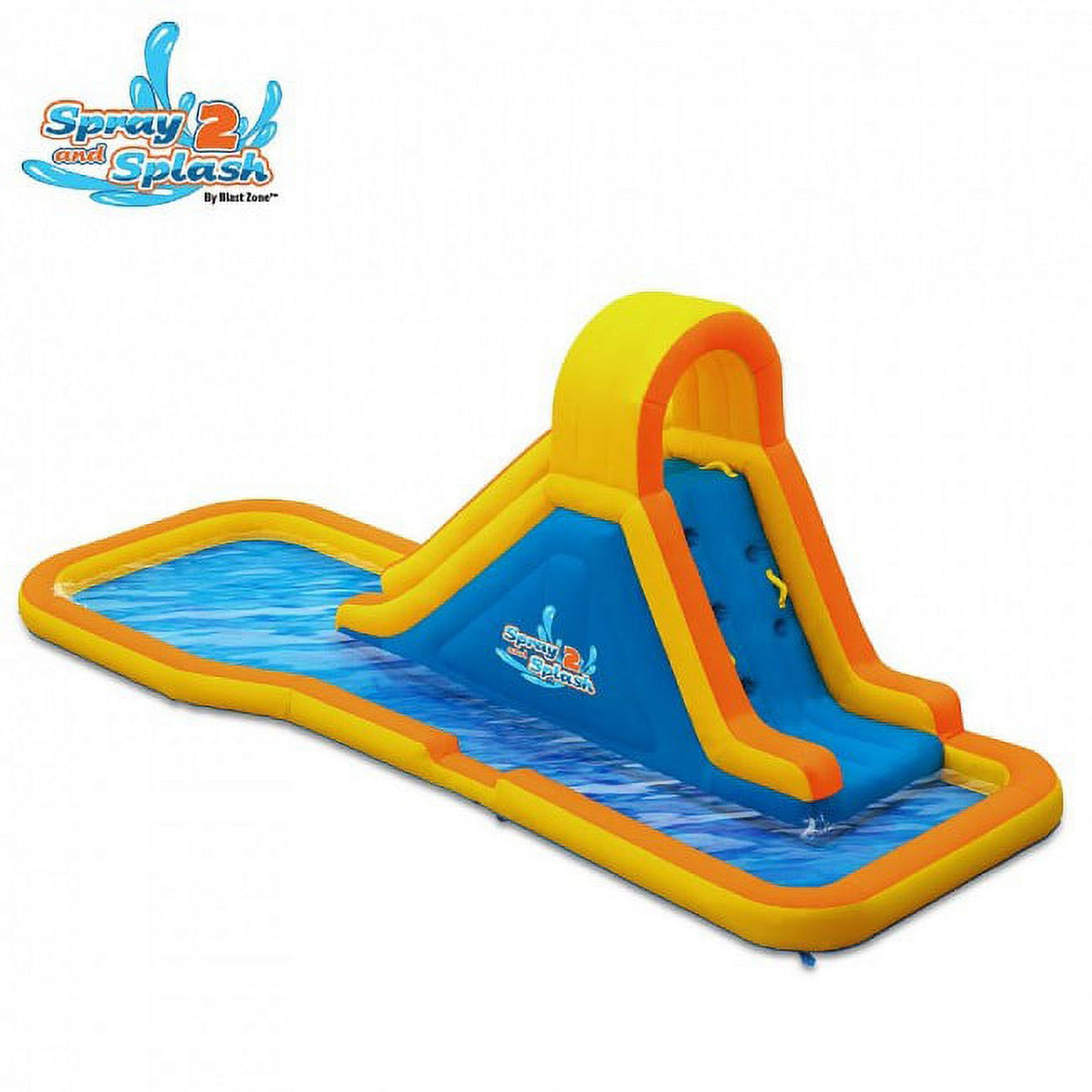 Inflatable Water Slide with Splash Area J213