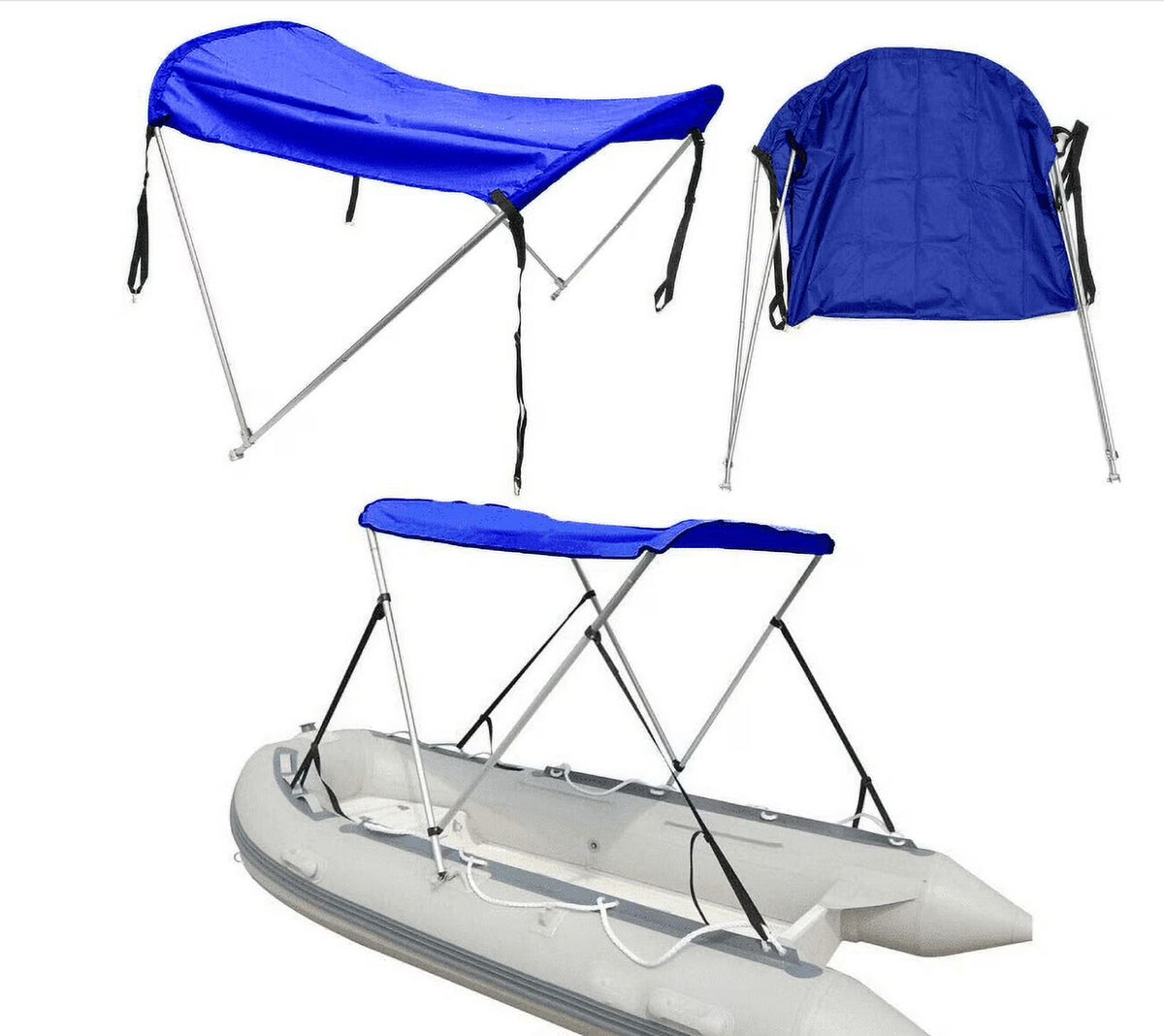 Bimini Top with Aluminum Frame Oxford Cloth Cover H31895
