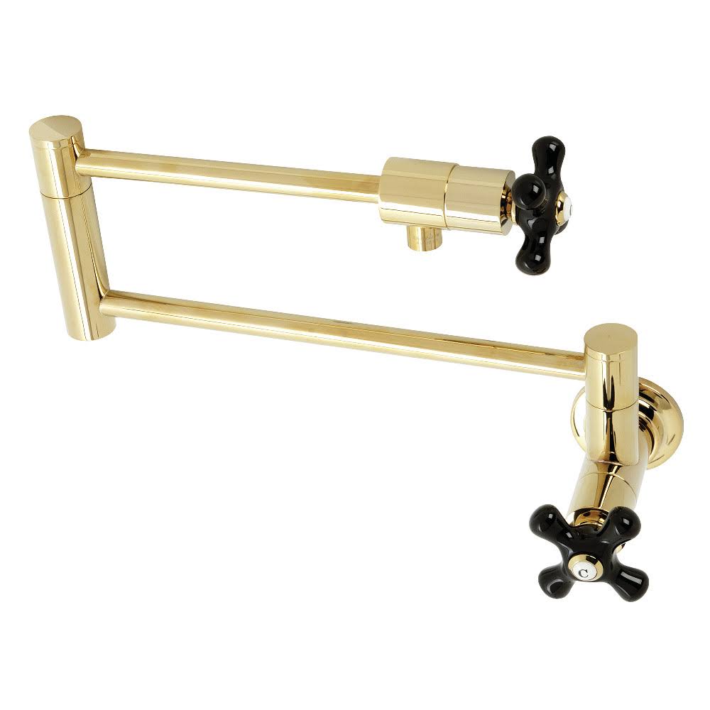 Polished Brass Wall Mount Pot Filler V520