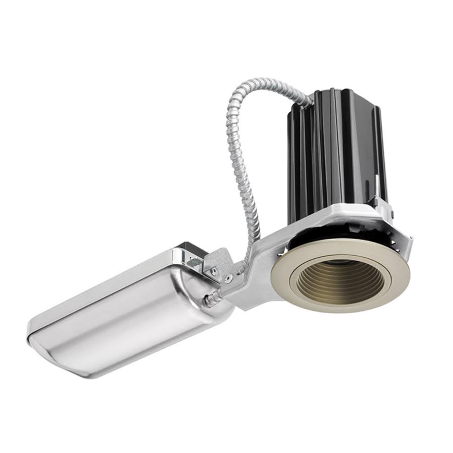 Satin Nickel LED Recessed Light Kit (Fits Opening: 2-in) A28476