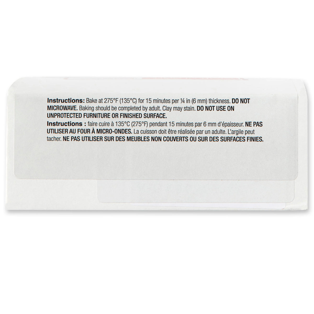 3lb. White Oven-Bake Polymer Clay O6254