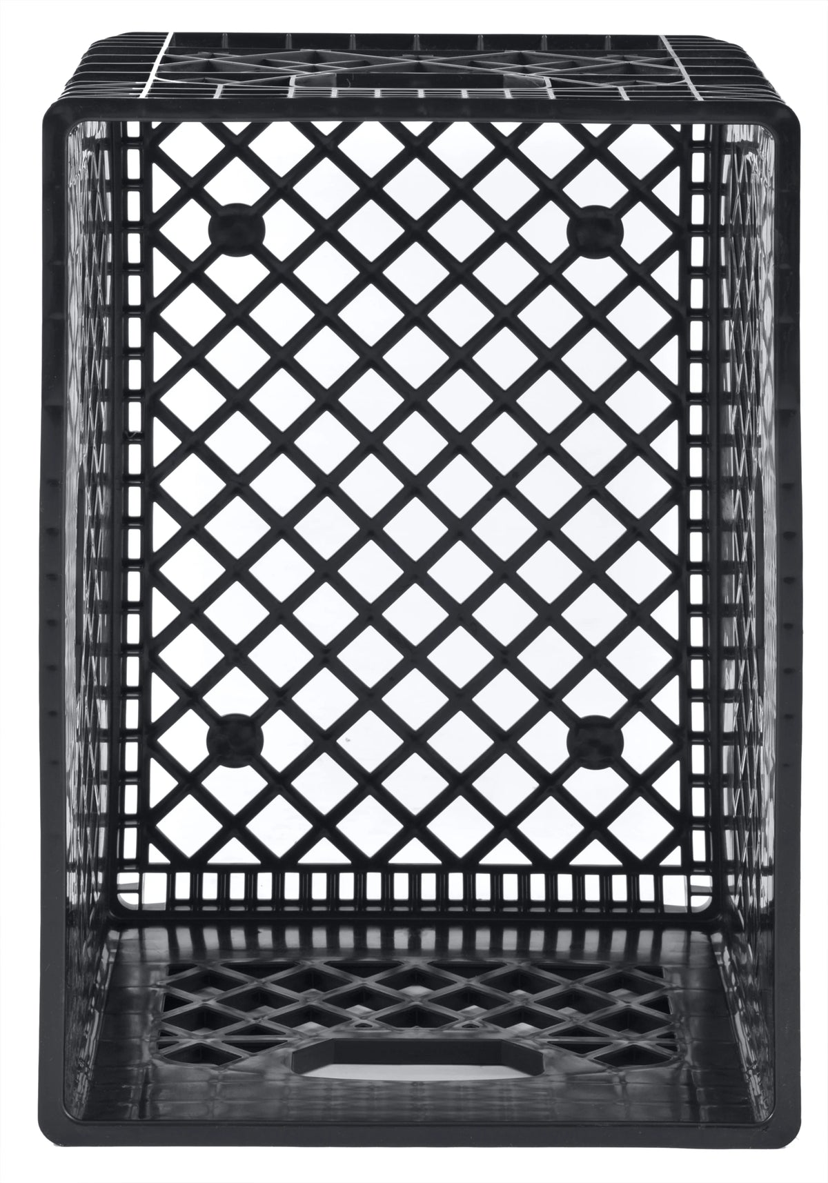 Black Stackable Storage Crate (3 Pack) K59102