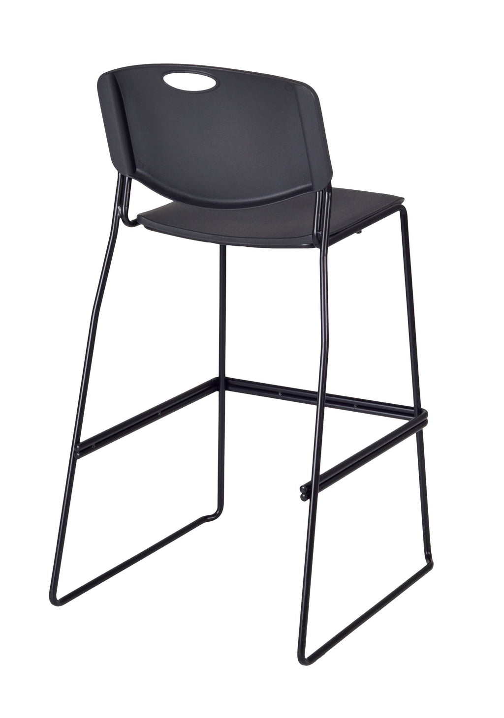 Square Cafe Table with 2 Stack Stools Z670509